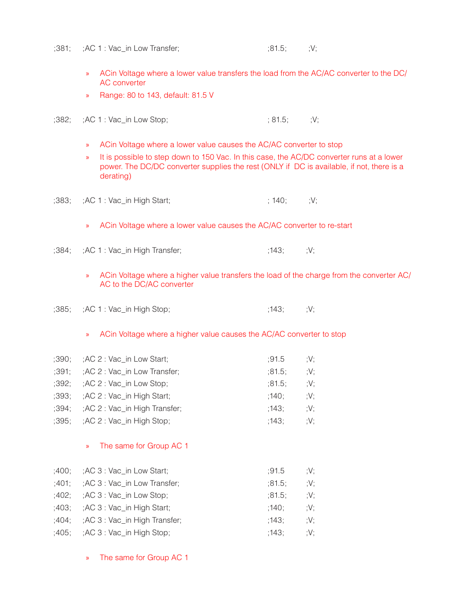 Alpha Technologies AMPS80 HP User Manual | Page 110 / 116