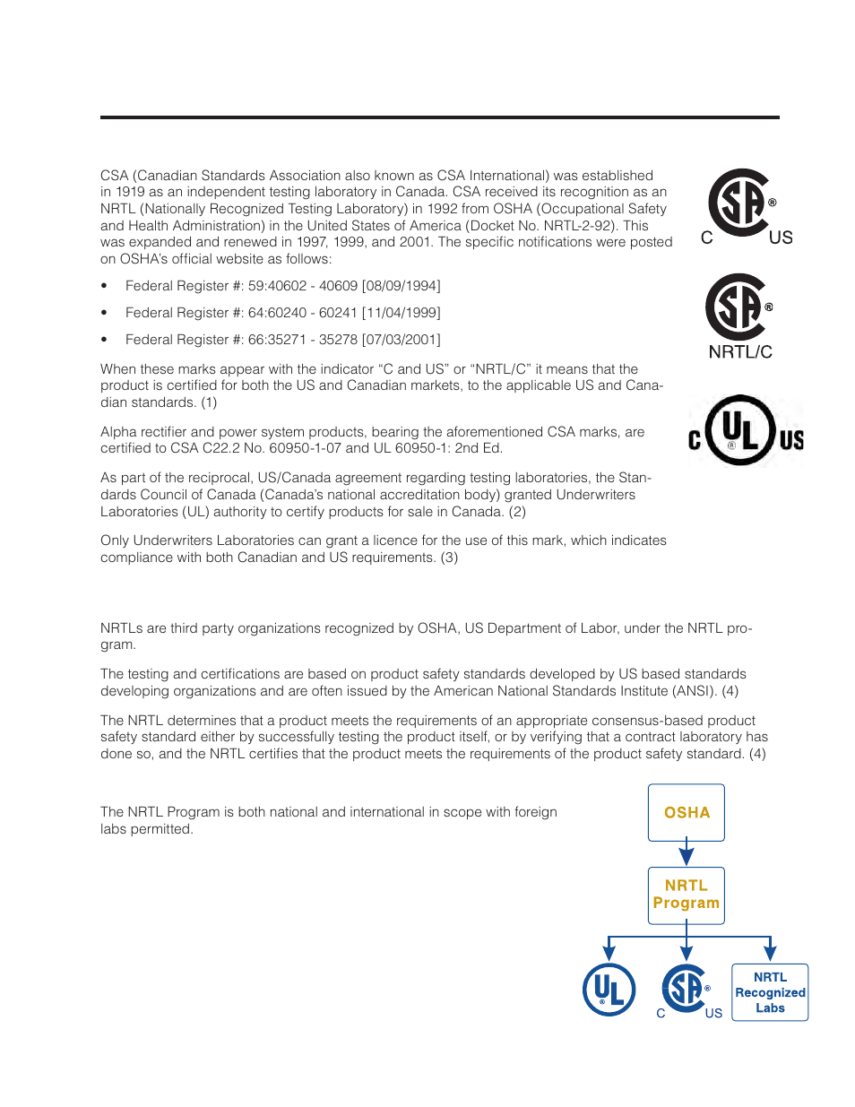 Certification | Alpha Technologies AMPS80 HP User Manual | Page 113 / 116