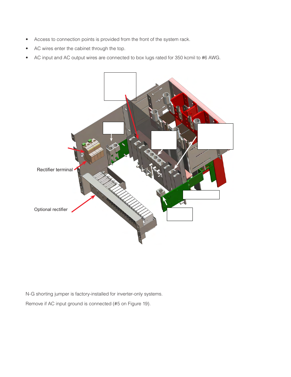 2 ac connections, 3 grounding | Alpha Technologies AMPS80 HP User Manual | Page 44 / 116
