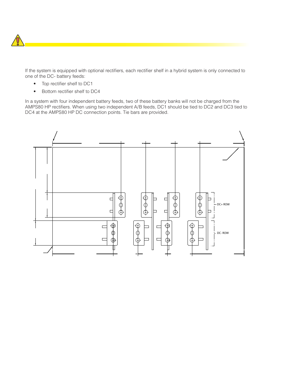 2 dc connection configurations | Alpha Technologies AMPS80 HP User Manual | Page 46 / 116