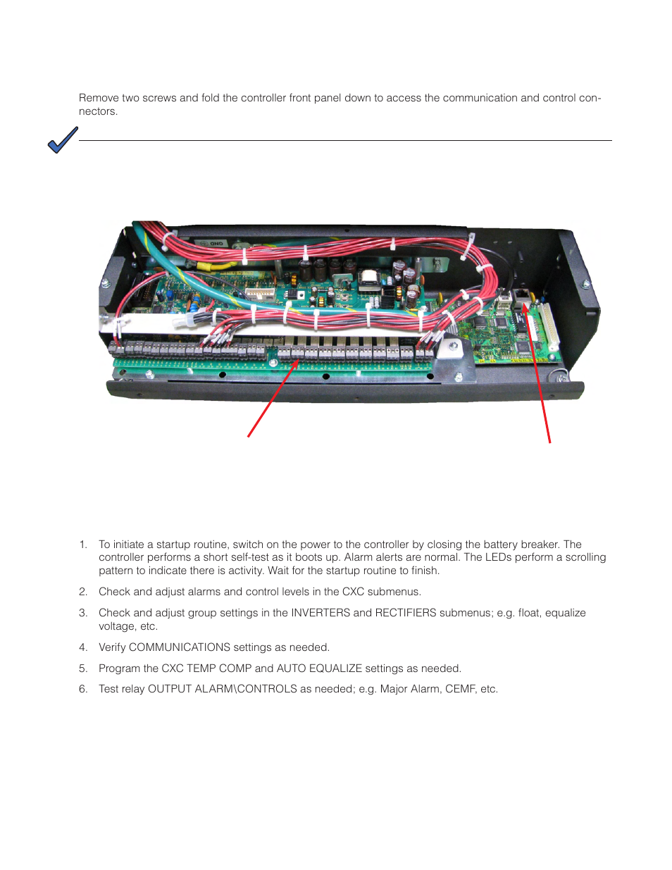 2 communication and control connections, 3 quick start | Alpha Technologies AMPS80 HP User Manual | Page 61 / 116