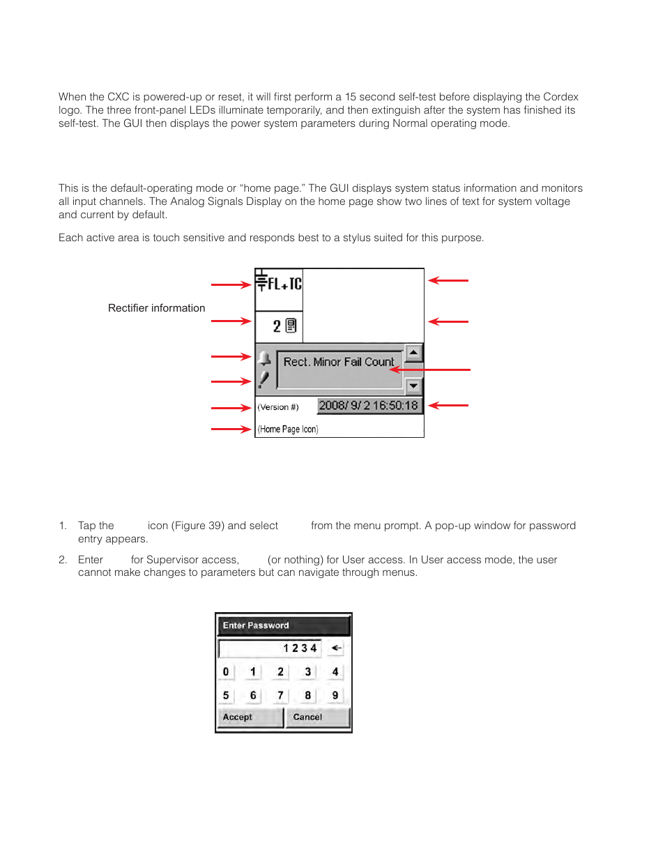252w 2, 4 startup and reset procedure, 5 normal operation | Alpha Technologies AMPS80 HP User Manual | Page 62 / 116