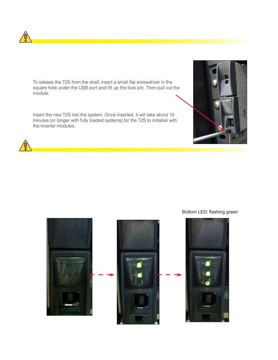 4 replacing the t2s inverter control card | Alpha Technologies AMPS80 HP User Manual | Page 81 / 116