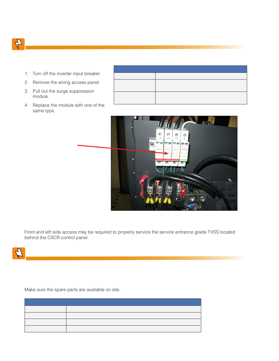 7 surge suppression replacement | Alpha Technologies AMPS80 HP User Manual | Page 84 / 116