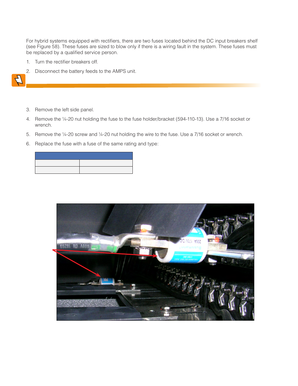 8 fuse replacement | Alpha Technologies AMPS80 HP User Manual | Page 86 / 116