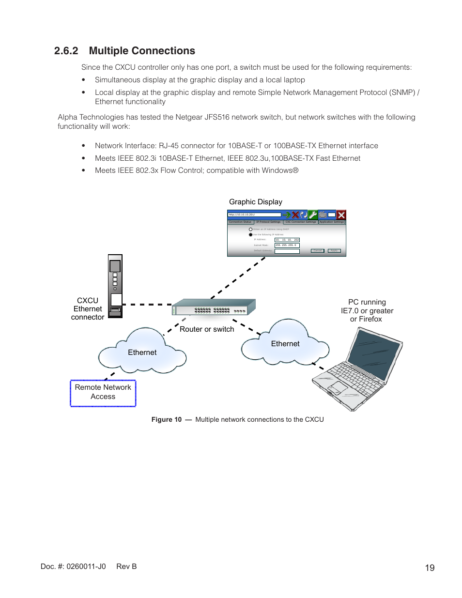 2 multiple connections, Pc running ie8.0 or firefox | Alpha Technologies AMP24 HP User Manual | Page 21 / 108