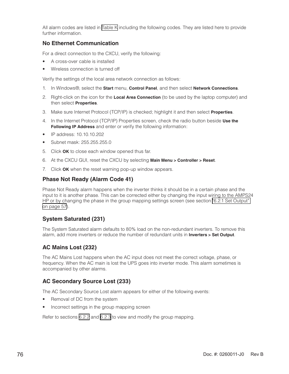 Alpha Technologies AMP24 HP User Manual | Page 78 / 108