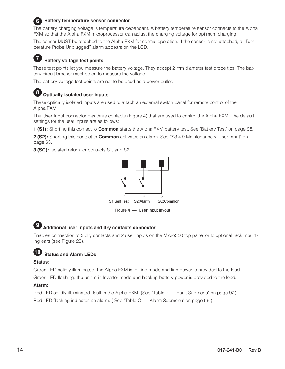 Alpha Technologies FXM350_Micro350 UPS User Manual | Page 16 / 112