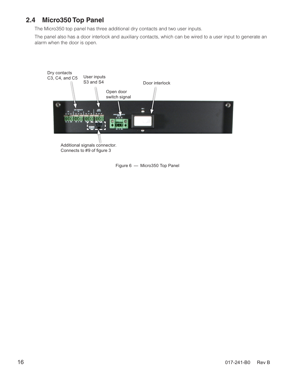 4 micro350 top panel | Alpha Technologies FXM350_Micro350 UPS User Manual | Page 18 / 112