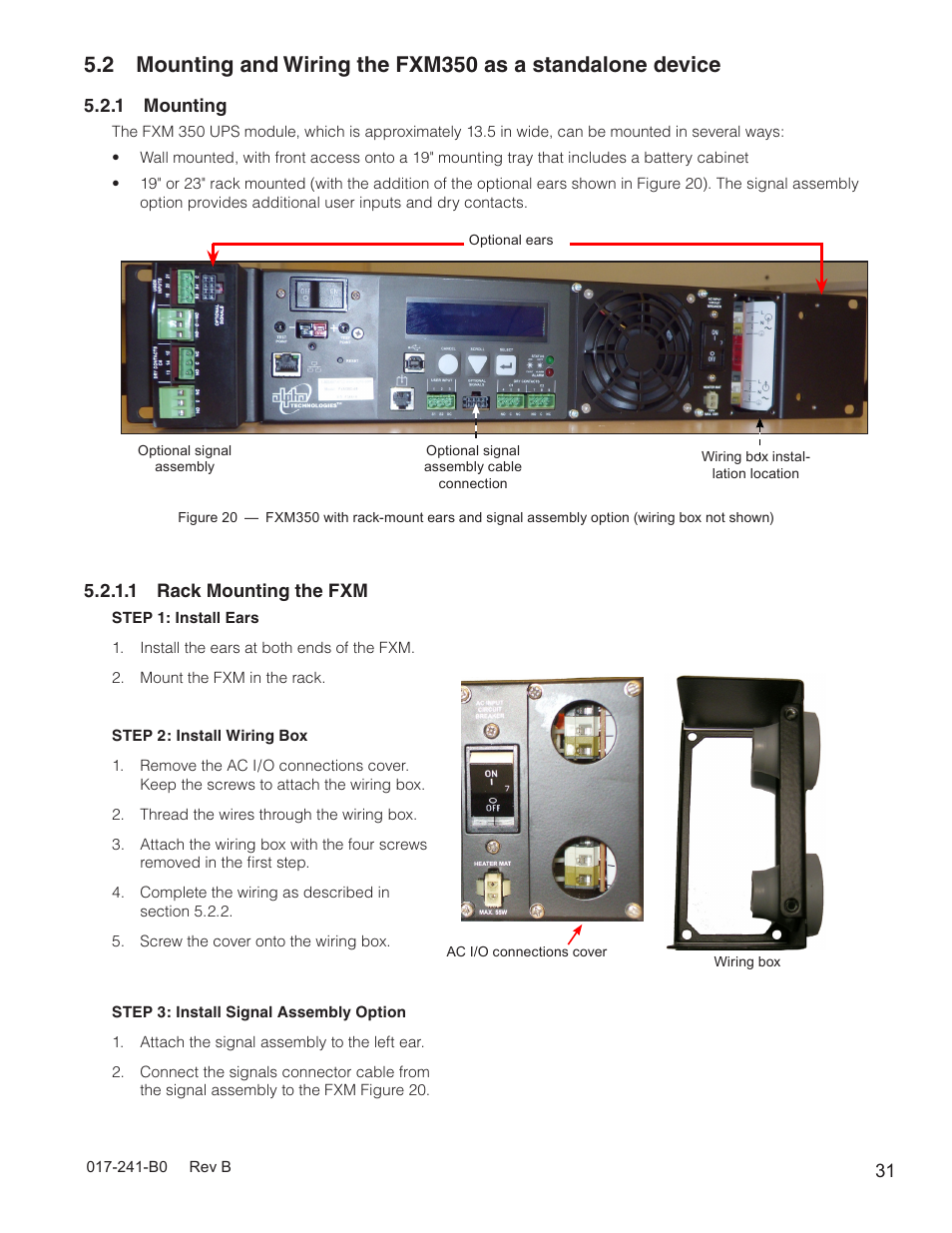 Alpha Technologies FXM350_Micro350 UPS User Manual | Page 33 / 112