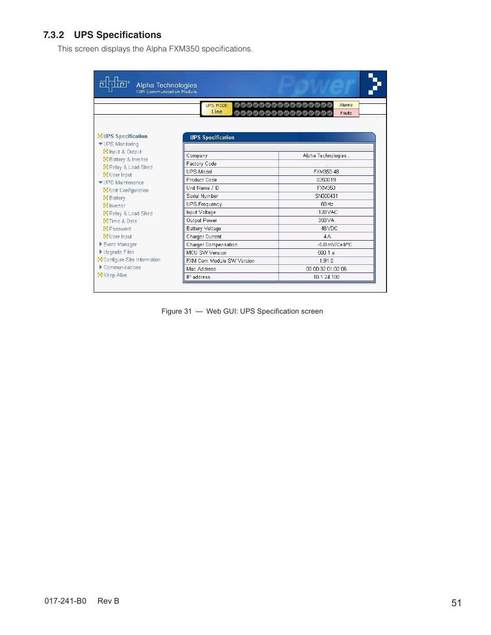 Alpha Technologies FXM350_Micro350 UPS User Manual | Page 53 / 112