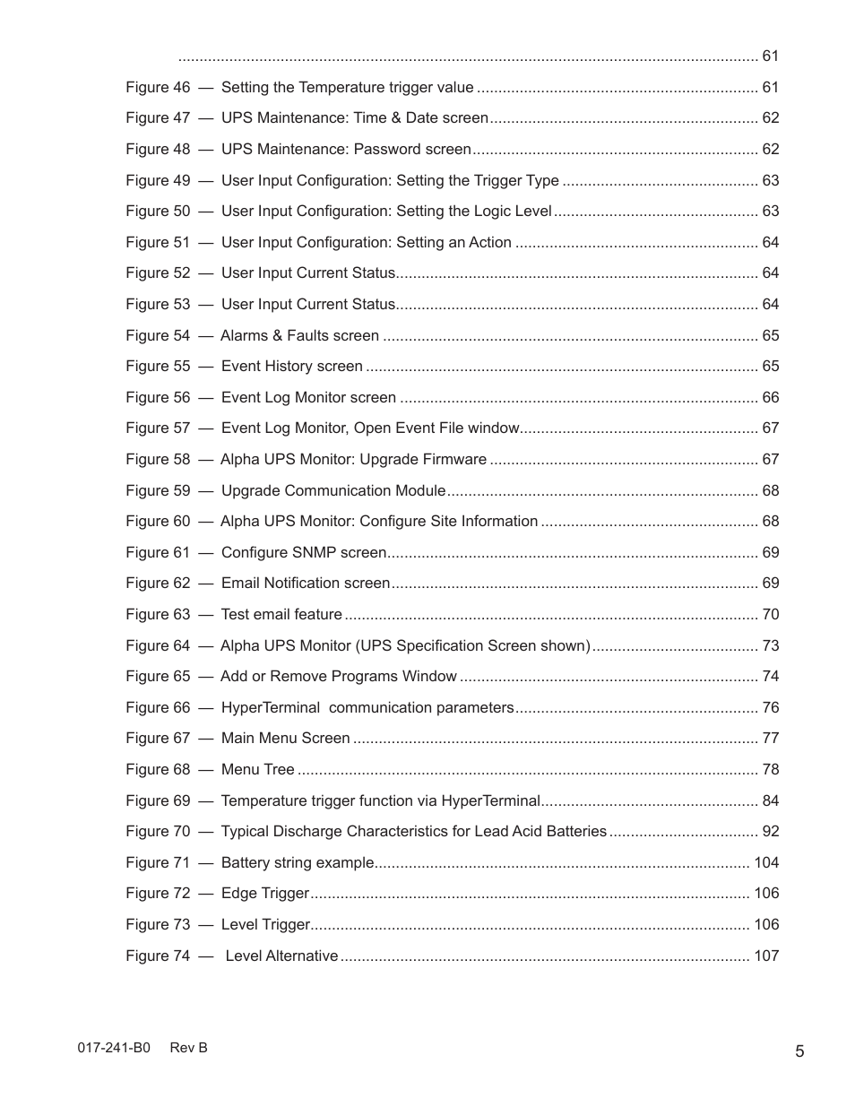 Alpha Technologies FXM350_Micro350 UPS User Manual | Page 7 / 112