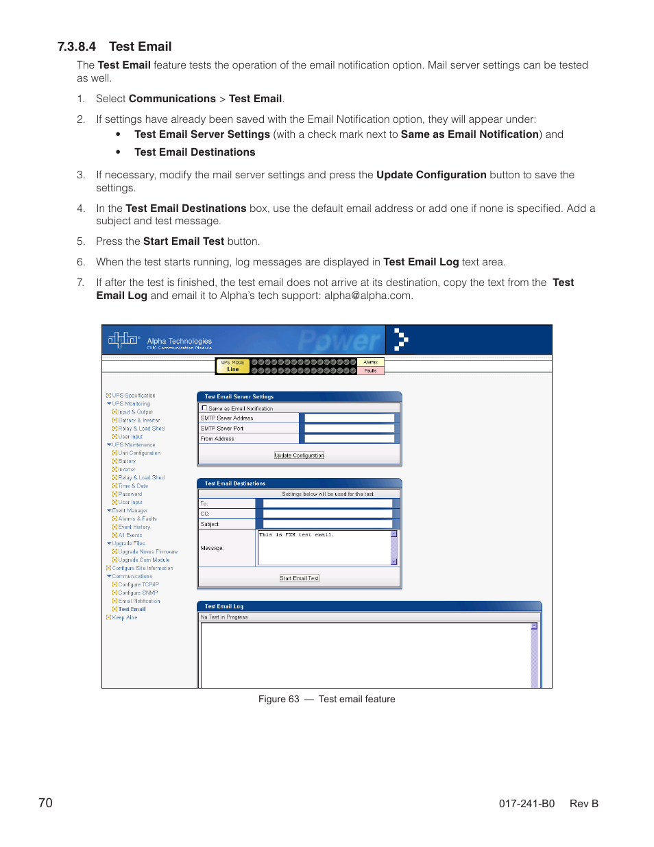 Alpha Technologies FXM350_Micro350 UPS User Manual | Page 72 / 112