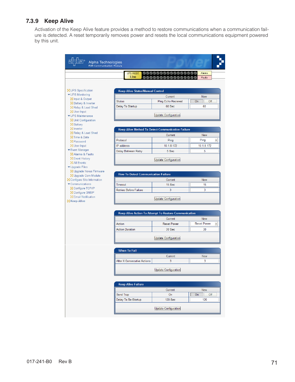 Alpha Technologies FXM350_Micro350 UPS User Manual | Page 73 / 112