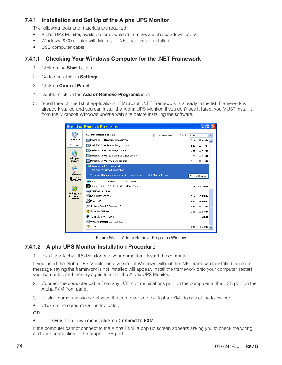 Alpha Technologies FXM350_Micro350 UPS User Manual | Page 76 / 112