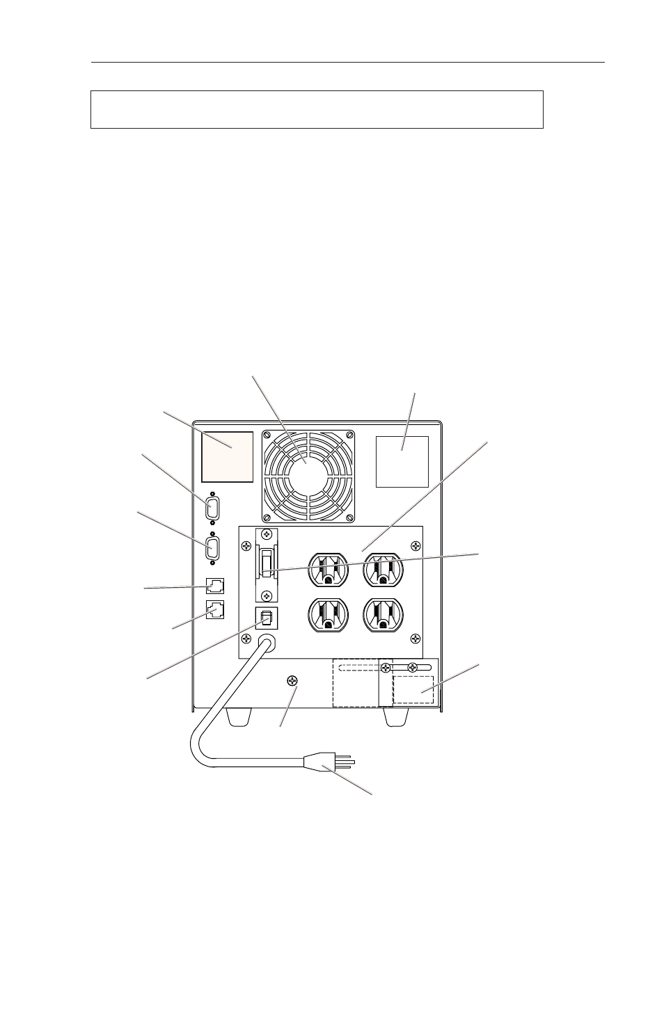 Features, 3 cfr rear panel | Alpha Technologies CFR 600, CFR 600XT, CFR 1000 User Manual | Page 13 / 70