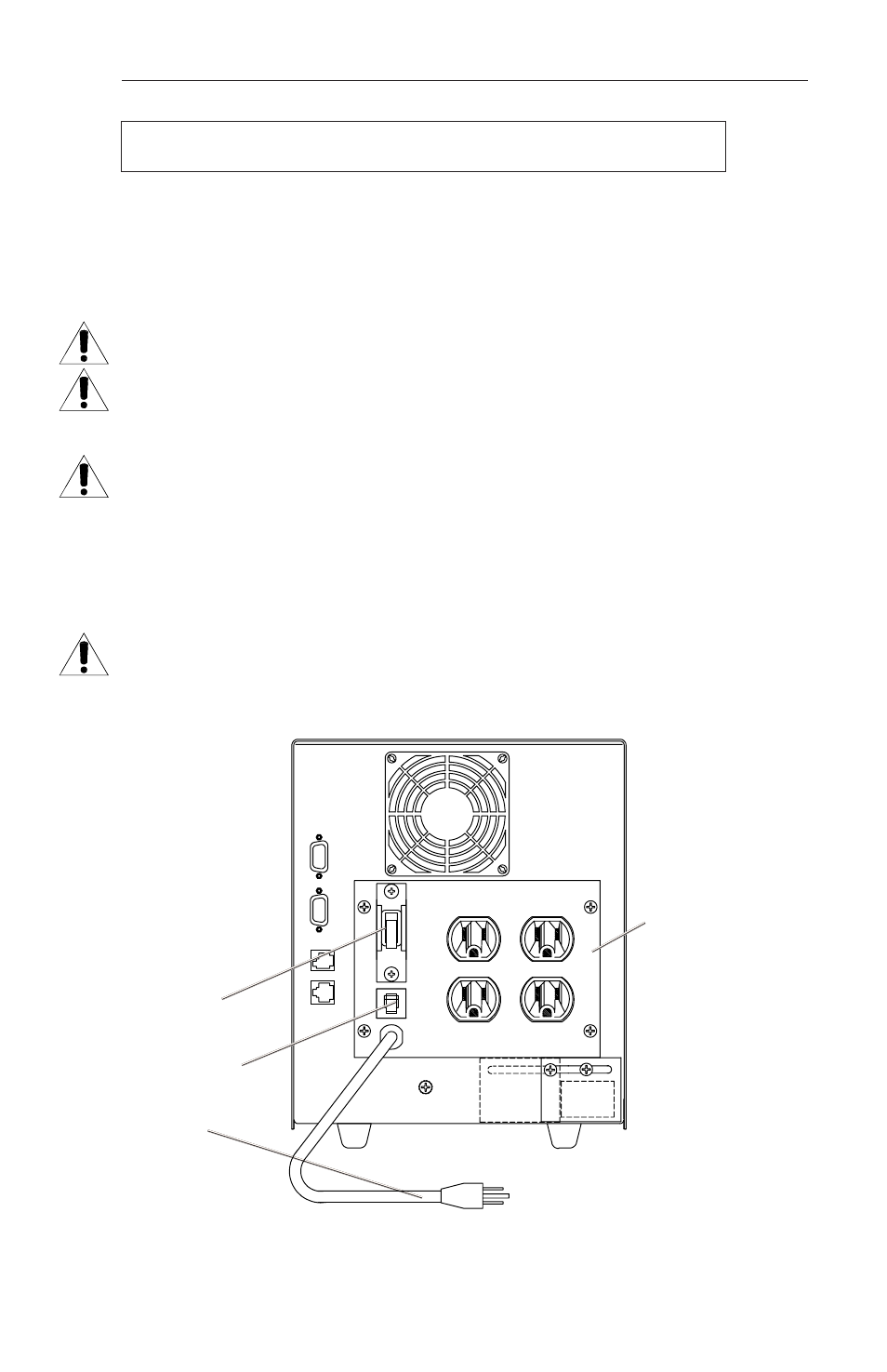 2 connecting the cfr, Installation | Alpha Technologies CFR 600, CFR 600XT, CFR 1000 User Manual | Page 23 / 70