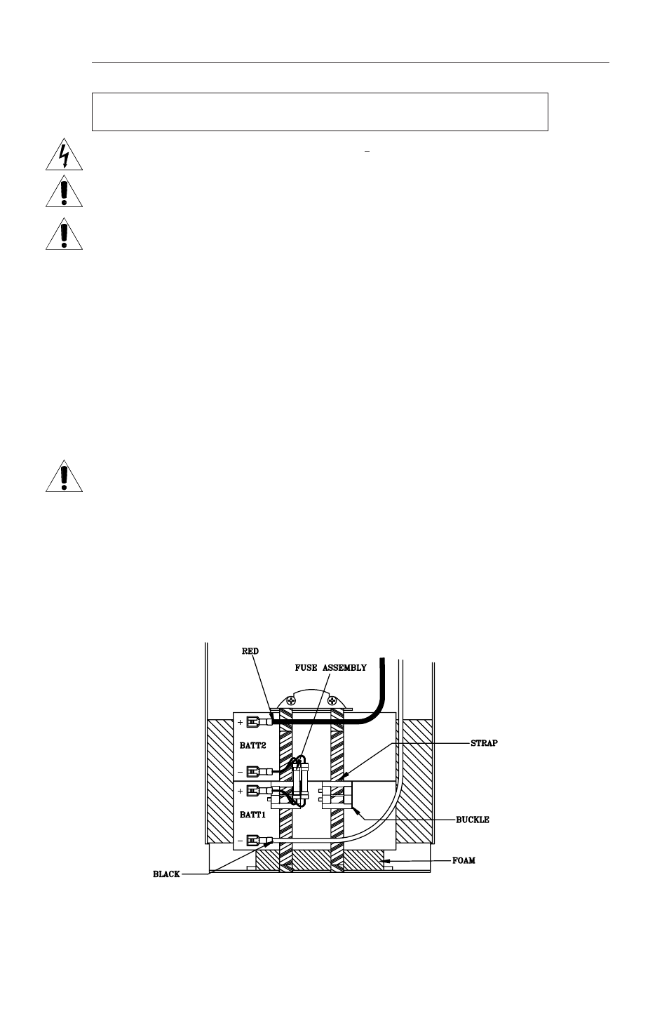 5 internal battery replacement, Maintenance 6.5 internal battery replacement | Alpha Technologies CFR 600, CFR 600XT, CFR 1000 User Manual | Page 57 / 70