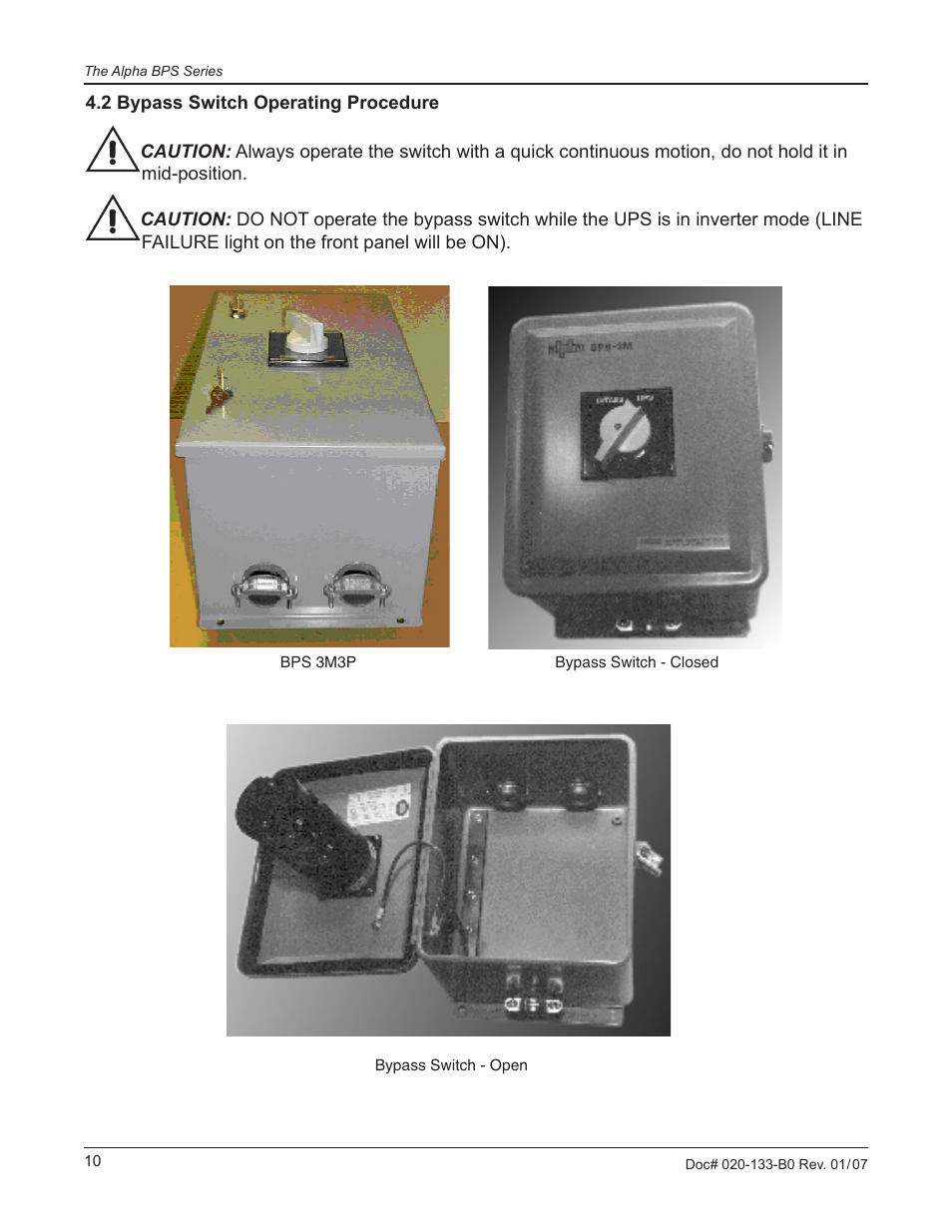 Alpha Technologies BPT Series Bypass Transformer User Manual | Page 14 / 36