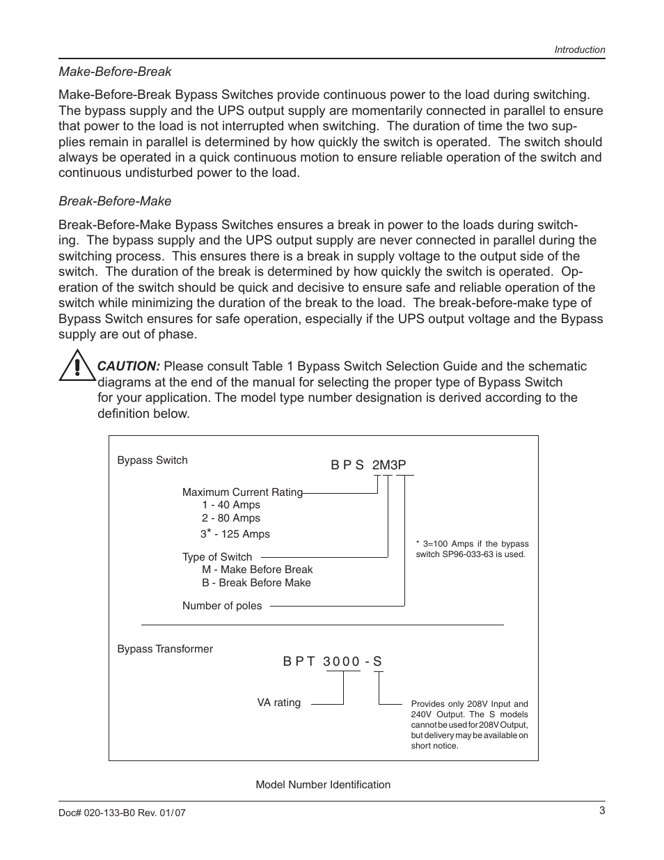 Alpha Technologies BPT Series Bypass Transformer User Manual | Page 7 / 36