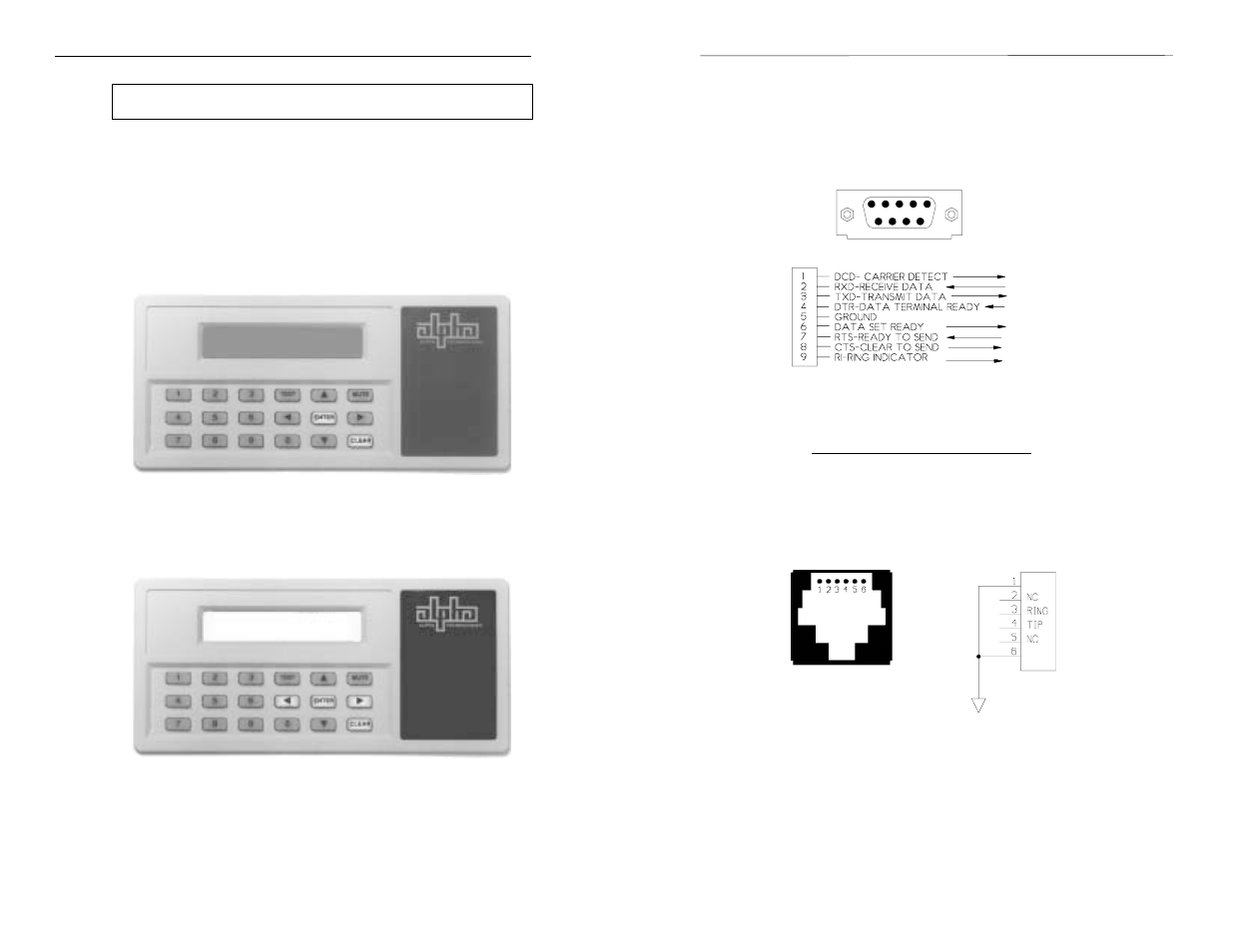 Front panel screens, Introduction 5. communication interface options | Alpha Technologies CFR Intelligent Interface Device User Manual | Page 44 / 54