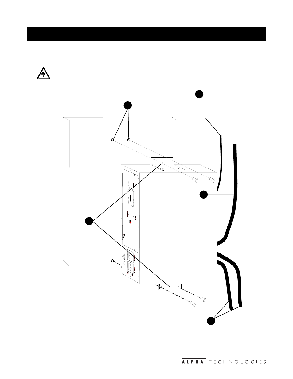 3 wall mount installation, 2installation | Alpha Technologies CFR Redundant Control Unit User Manual | Page 11 / 23