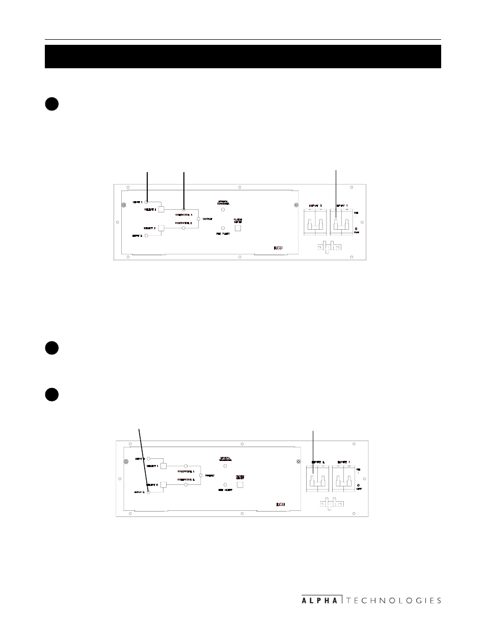 3operation | Alpha Technologies CFR Redundant Control Unit User Manual | Page 13 / 23