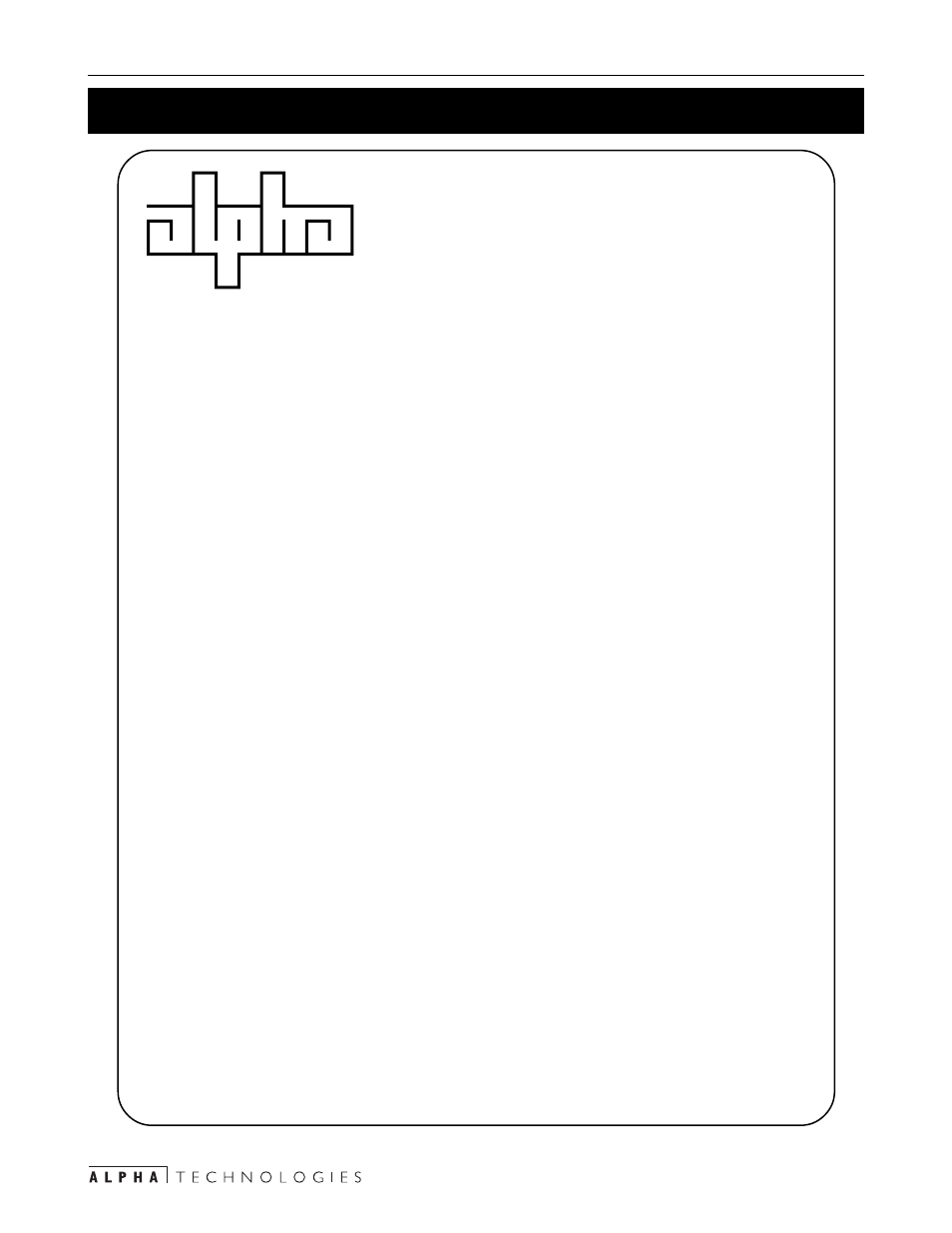 4maintenance, 6 warranty | Alpha Technologies CFR Redundant Control Unit User Manual | Page 22 / 23