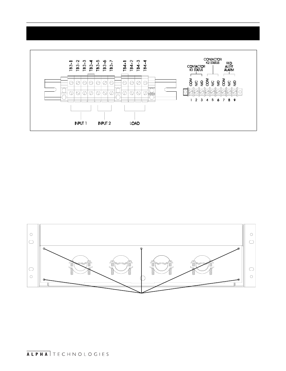 1introduction, 3 rear panel (figure 1.5), 2 a tour of the rcu | Alpha Technologies CFR Redundant Control Unit User Manual | Page 8 / 23