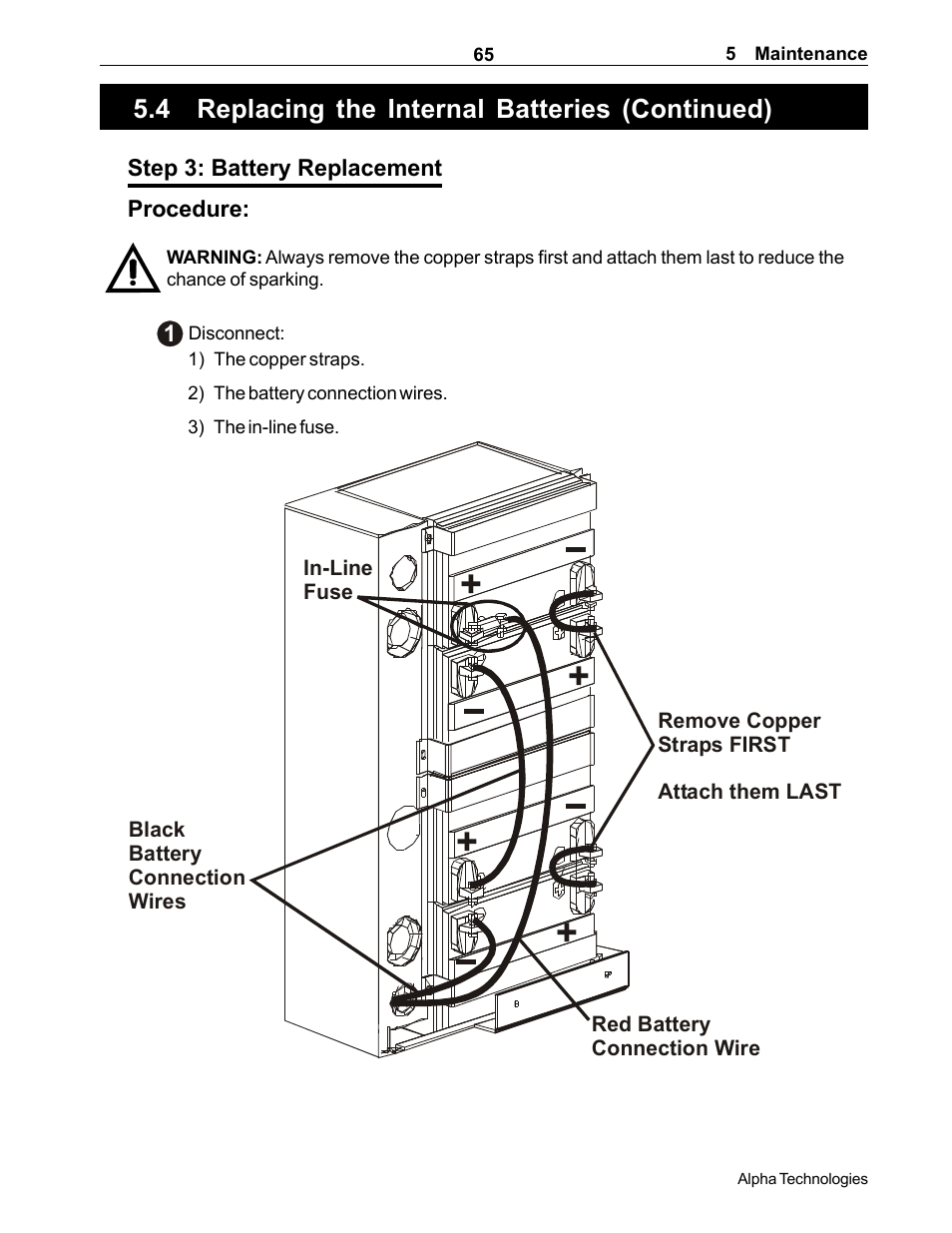Alpha Technologies CFR 5000, CFR 5000RM User Manual | Page 71 / 88