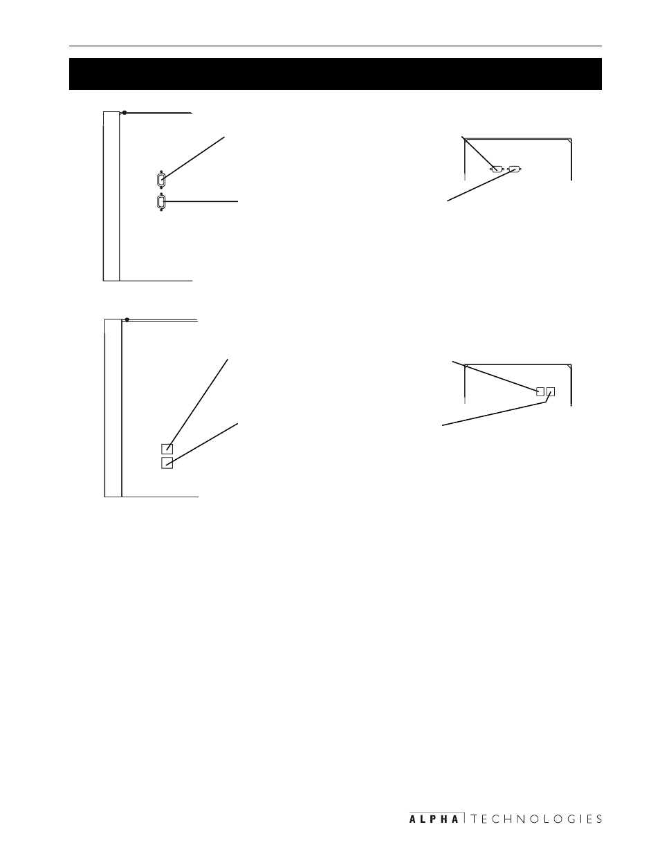 Rs-232 connector, Lan interface connector, External i | External alarm connector | Alpha Technologies CFR 3000, CFR 3000RM User Manual | Page 15 / 86