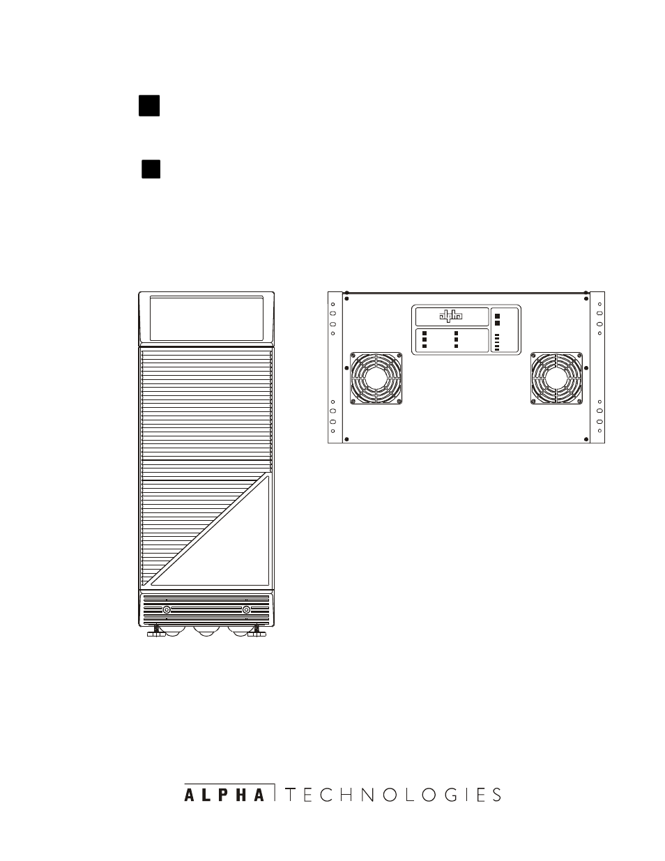 Operator’s manual, Uninterruptible power supplies | Alpha Technologies CFR 3000, CFR 3000RM User Manual | Page 2 / 86