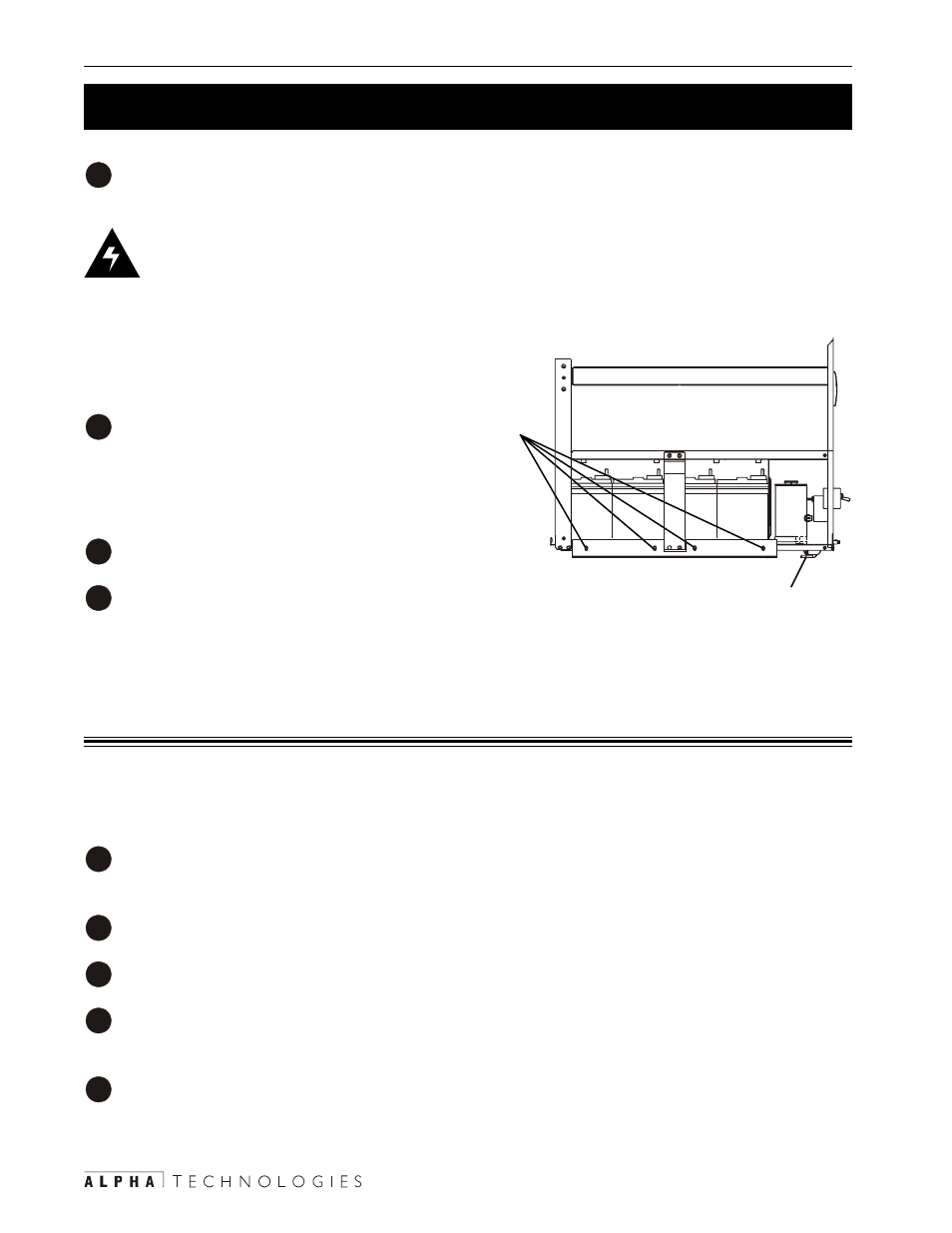 Cfr 3000 rm, 2 installing the unit (continued) | Alpha Technologies CFR 3000, CFR 3000RM User Manual | Page 20 / 86