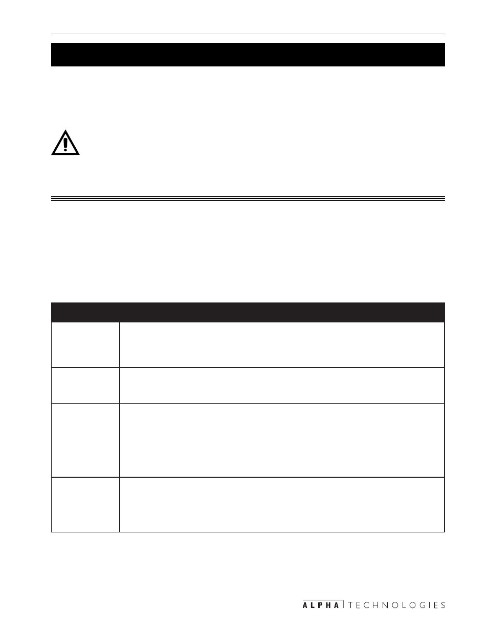 User parameters, 5 user parameters, Descriptions of the user and maintenance p | Rameters (sections 4.5 and 4.6), 1 menu overview | Alpha Technologies CFR 3000, CFR 3000RM User Manual | Page 51 / 86