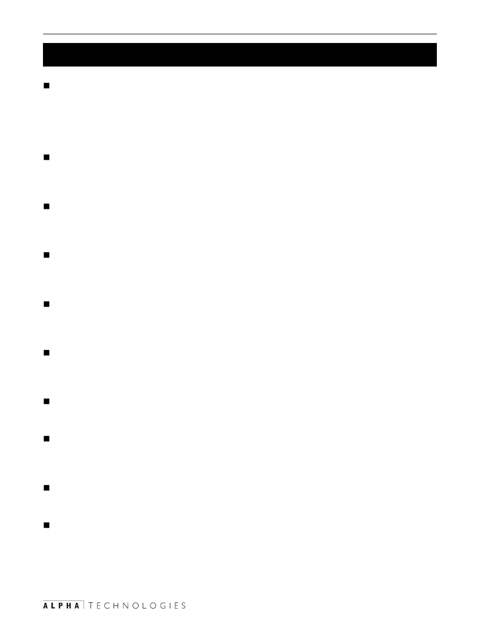 The cfr advantage, 1 the cfr advantage, The cfr advantage (section 1.1) | Alpha Technologies CFR 3000, CFR 3000RM User Manual | Page 8 / 86