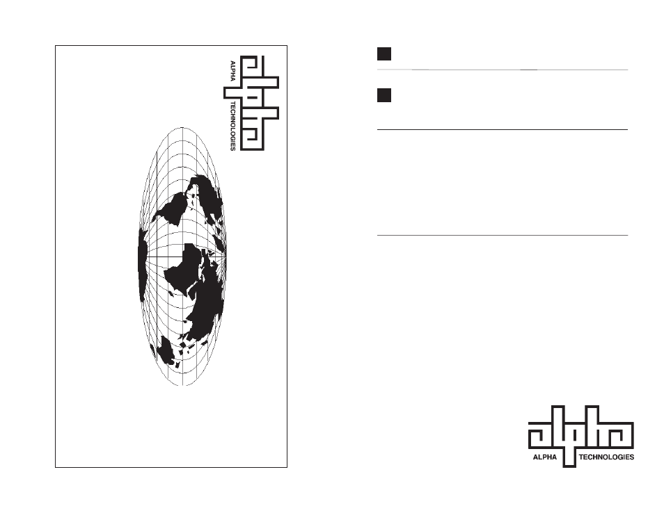 Alpha Technologies CFR 1500, CFR 2000, CFR 2500, CFR 3000 User Manual | 76 pages