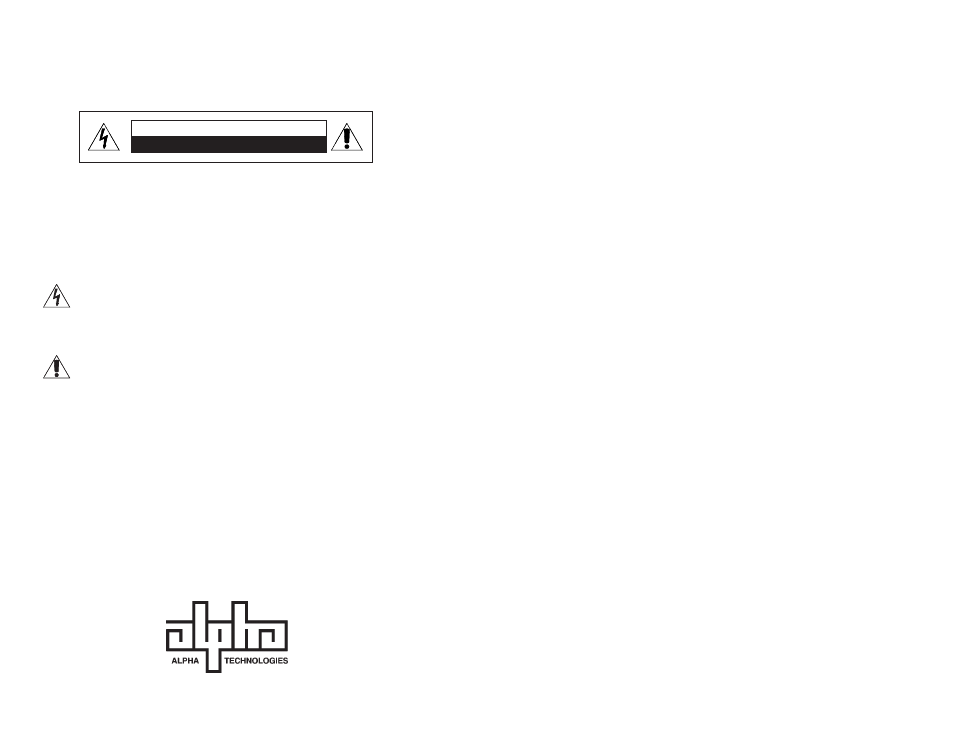 Save these instructions | Alpha Technologies CFR 1500, CFR 2000, CFR 2500, CFR 3000 User Manual | Page 3 / 76