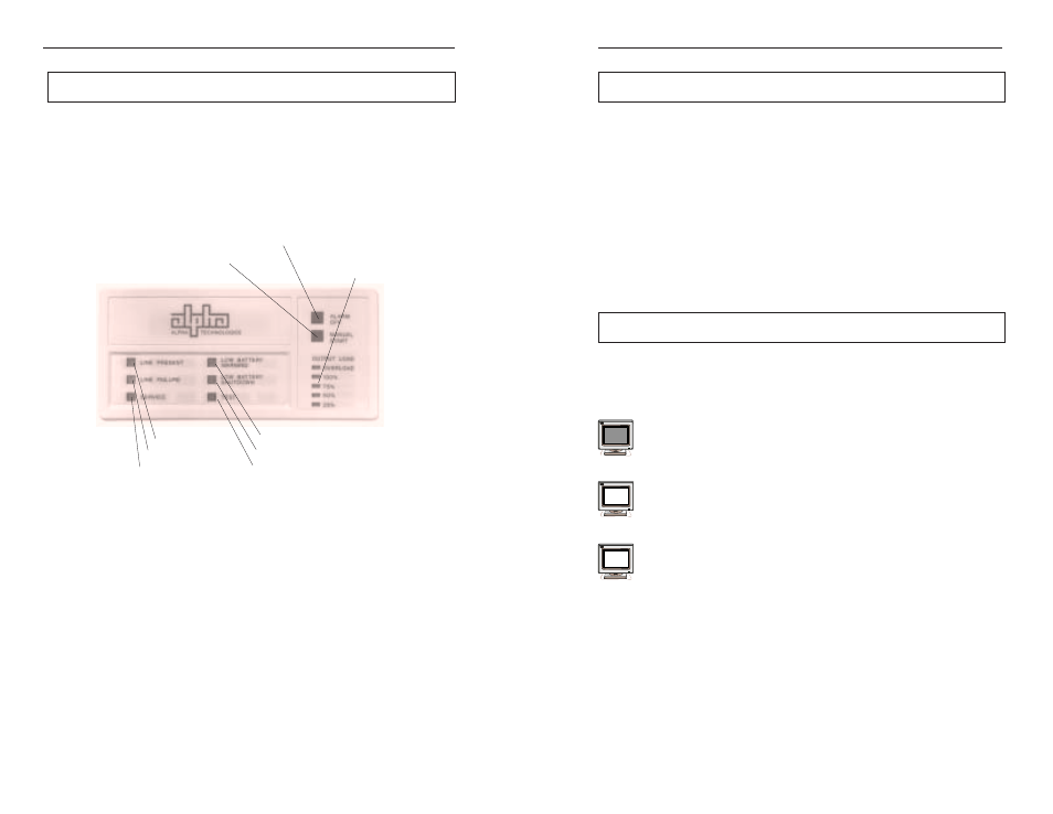 2 using the standard interface device | Alpha Technologies CFR 1500, CFR 2000, CFR 2500, CFR 3000 User Manual | Page 35 / 76