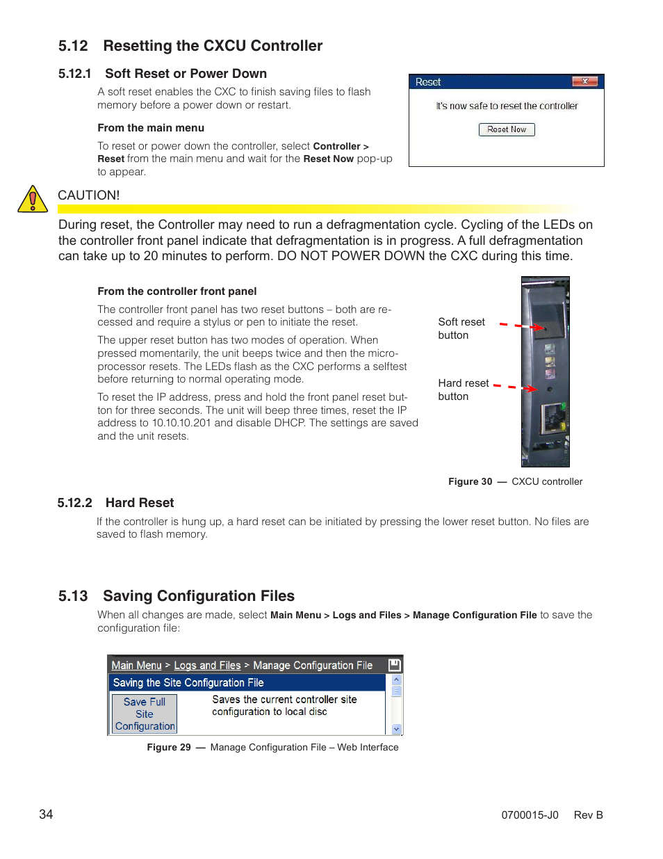 13 saving configuration files, 12 resetting the cxcu controller | Alpha Technologies Cordex Controller Ver.3.1x User Manual | Page 36 / 144