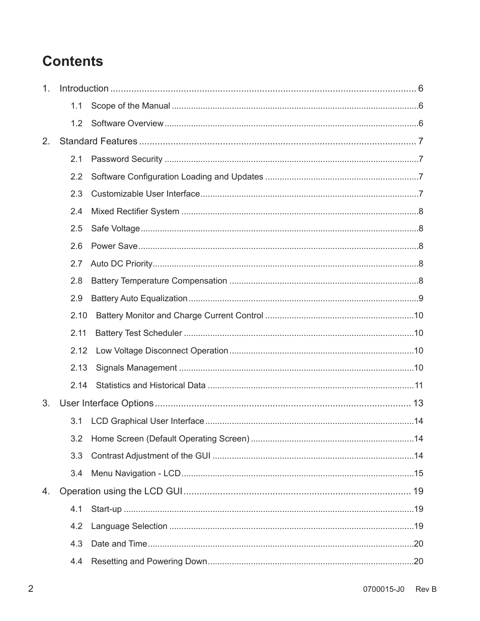 Alpha Technologies Cordex Controller Ver.3.1x User Manual | Page 4 / 144