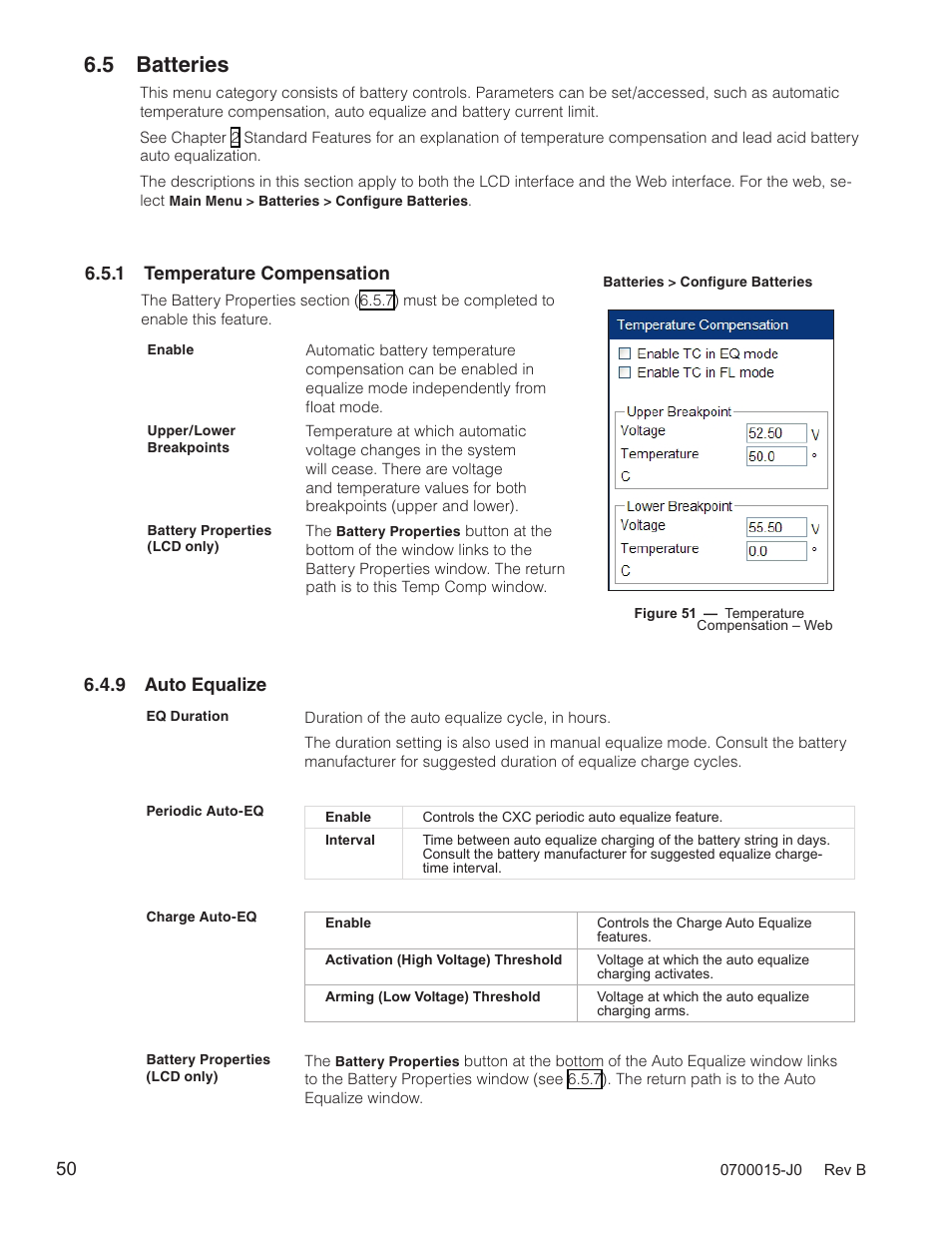 5 batteries | Alpha Technologies Cordex Controller Ver.3.1x User Manual | Page 52 / 144