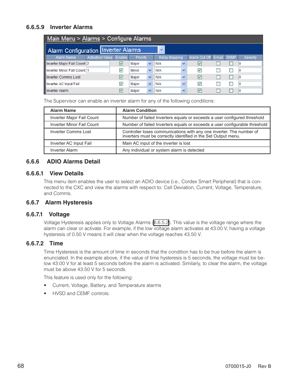 Alpha Technologies Cordex Controller Ver.3.1x User Manual | Page 70 / 144