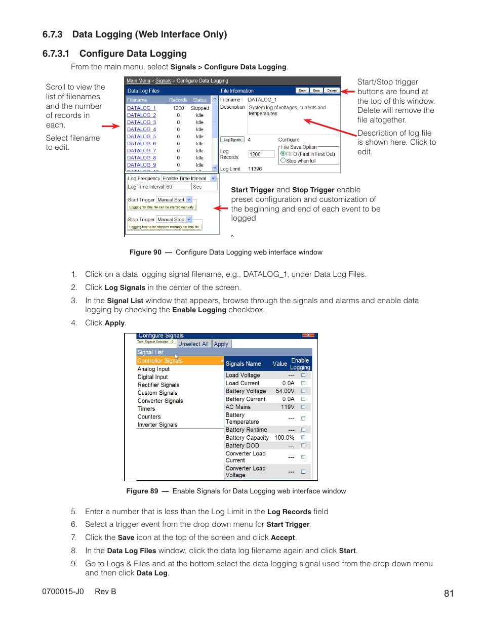 Alpha Technologies Cordex Controller Ver.3.1x User Manual | Page 83 / 144