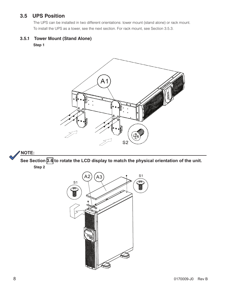 5 ups position | Alpha Technologies Continuity: 1000_2000_3000 User Manual | Page 10 / 48