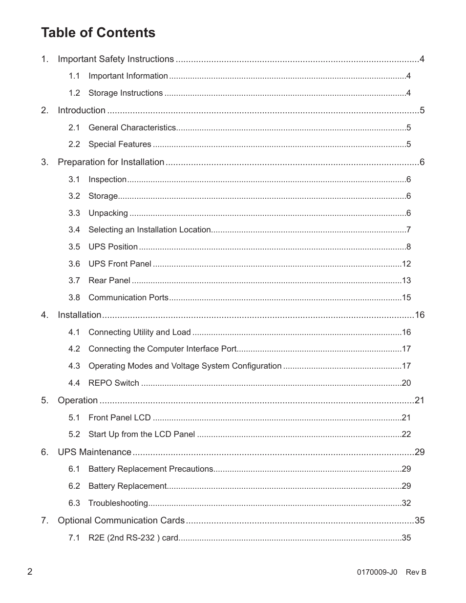 Alpha Technologies Continuity: 1000_2000_3000 User Manual | Page 4 / 48