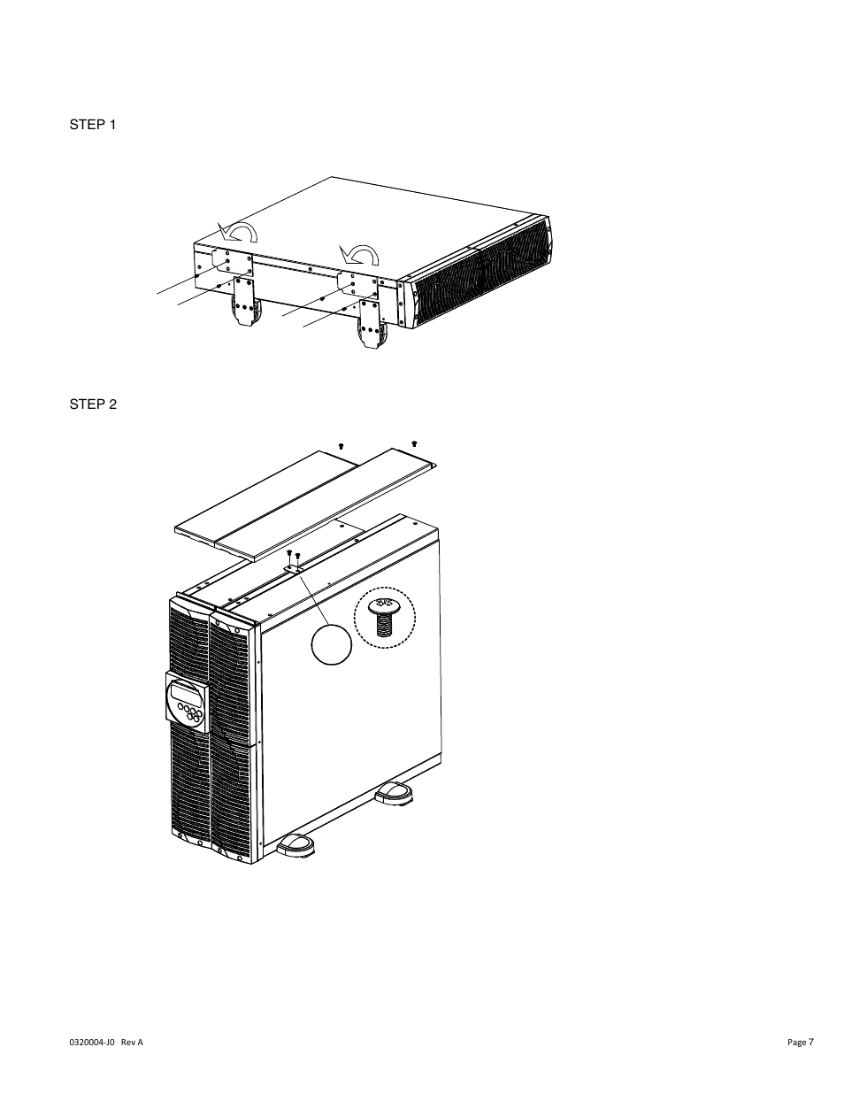 Tower installation – combined with ups | Alpha Technologies Continuity Battery Pack User Manual | Page 11 / 20