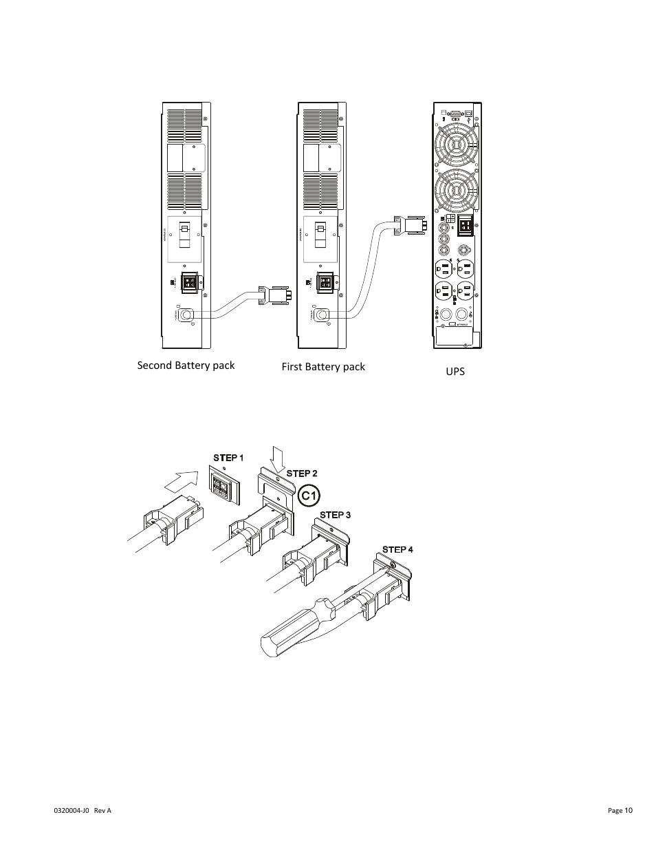 Connect dc cable | Alpha Technologies Continuity Battery Pack User Manual | Page 14 / 20