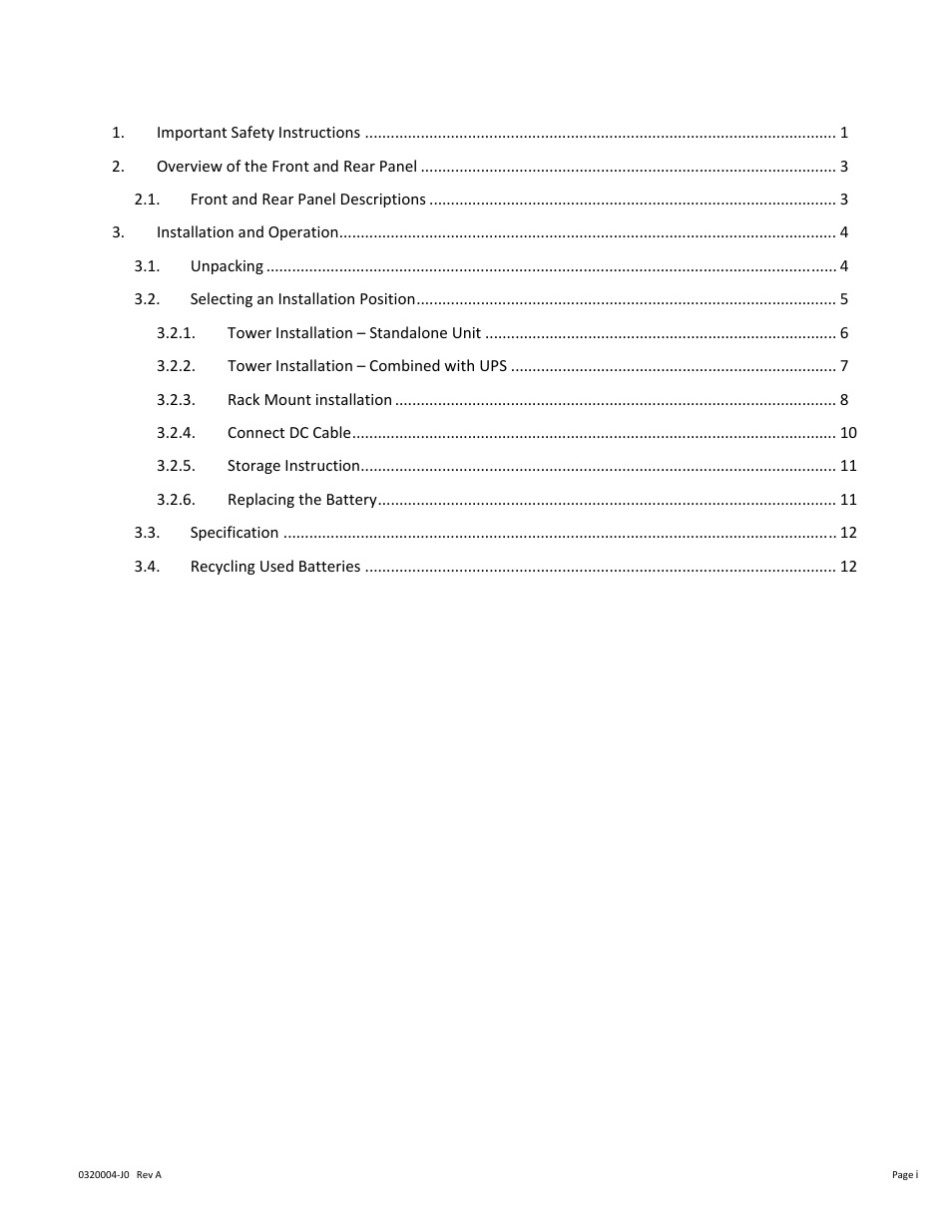 Alpha Technologies Continuity Battery Pack User Manual | Page 4 / 20