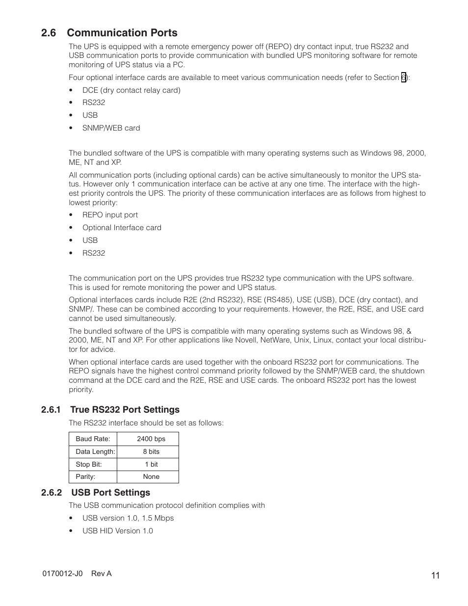 6 communication ports | Alpha Technologies Continuity: 6K_10K User Manual | Page 13 / 52