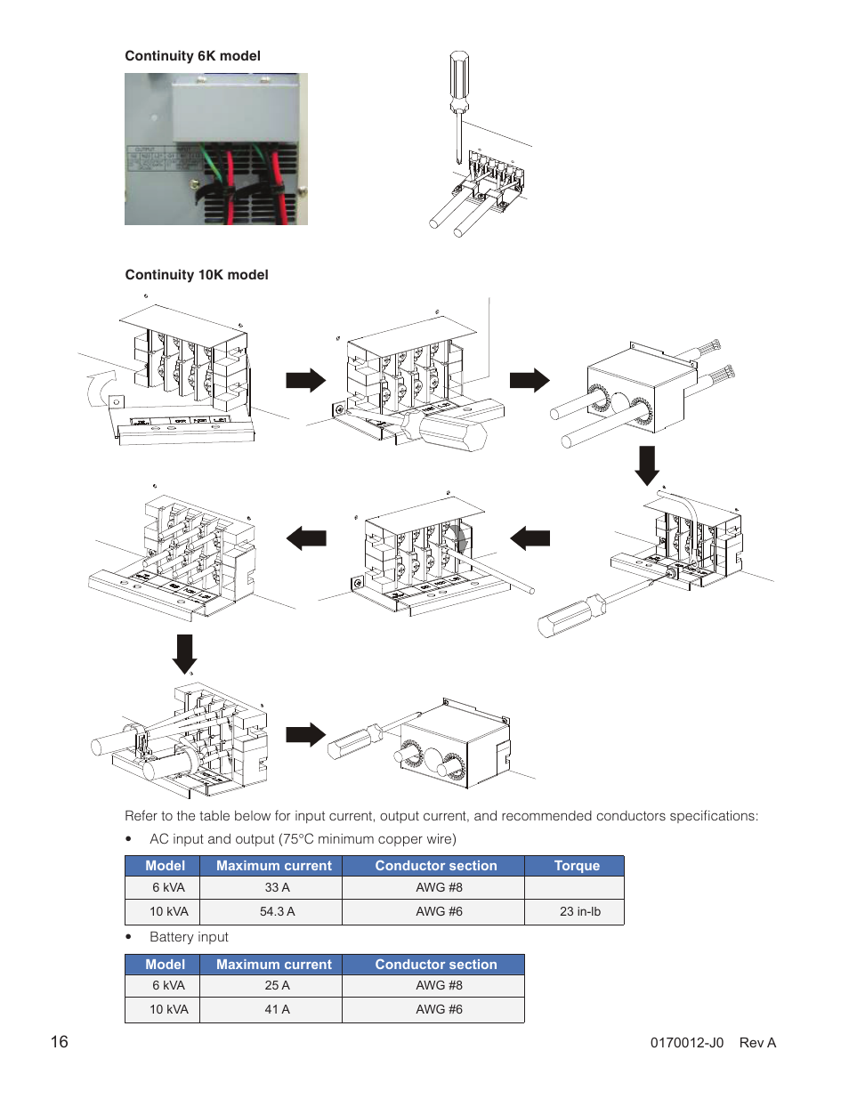 Alpha Technologies Continuity: 6K_10K User Manual | Page 18 / 52